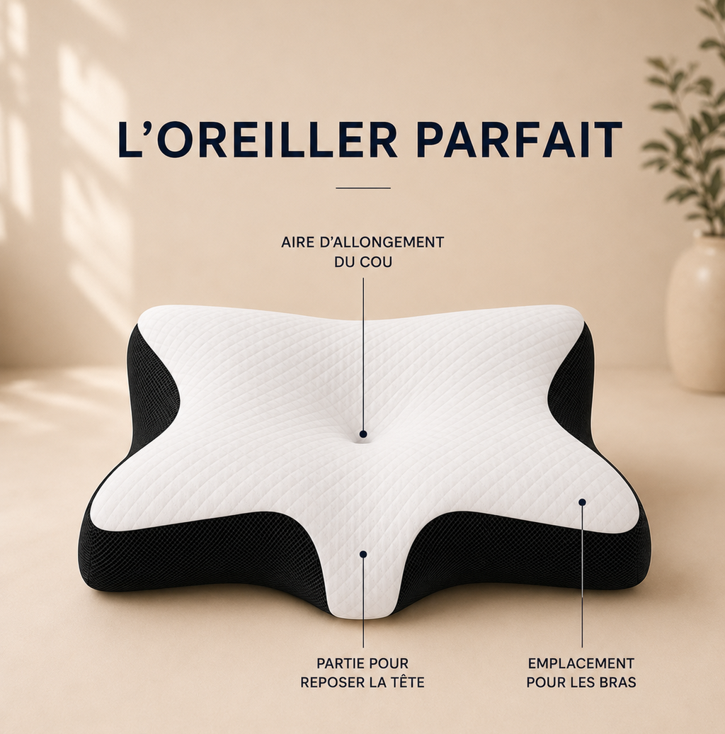Oreiller ergonomique cervical